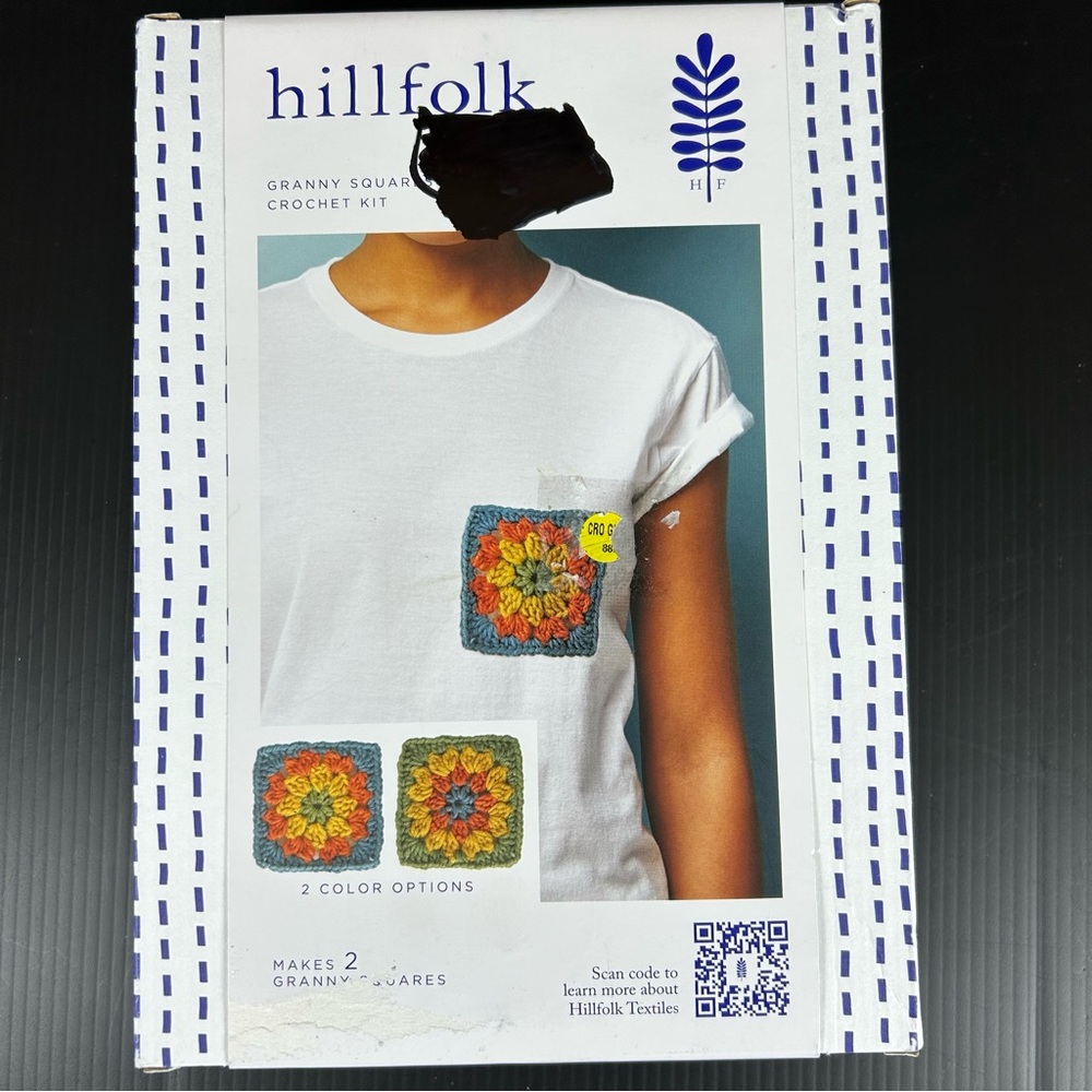 Hillfolk Granny‎ Square Crochet Kit
